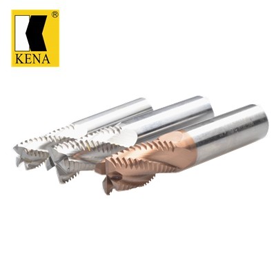 CNC Carbide Coated Rough End Mill Spiral Router Bit